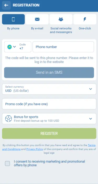 registration method